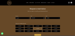 time machine reservations
